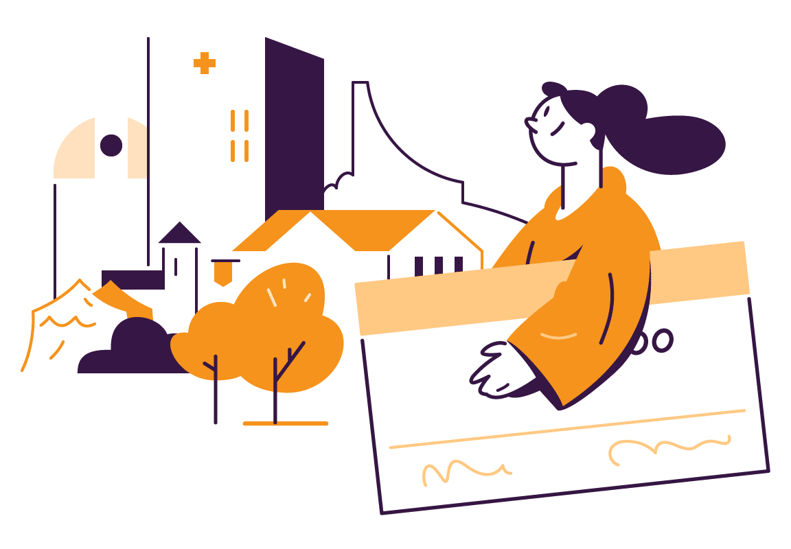 Illustrasjon pengeutdeling