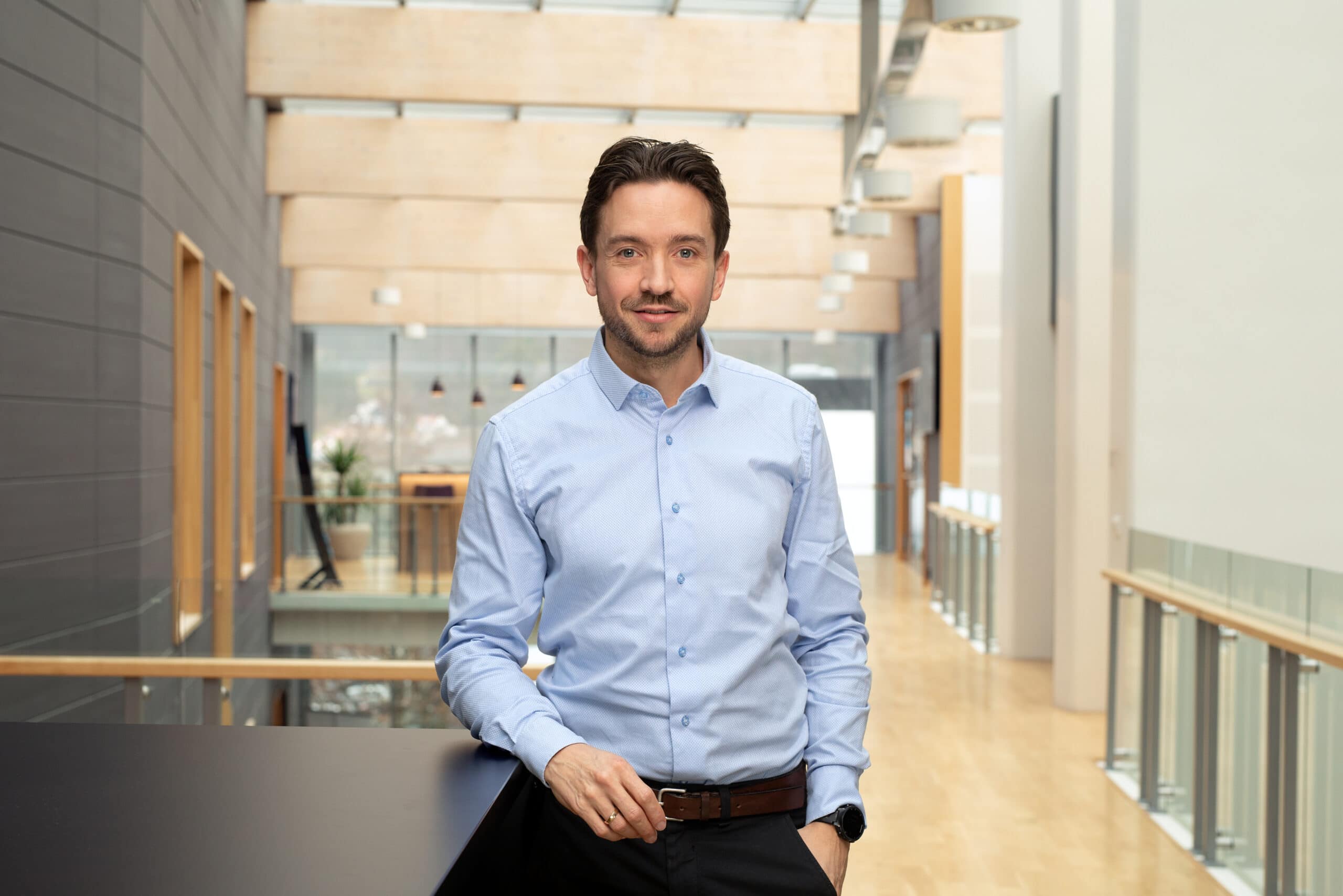 Pressebilde av seniorr&aring;dgiver i Lotteritilsynet, Eirik Haugen Tysse